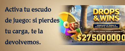 Interfaz de casino online con juegos destacados